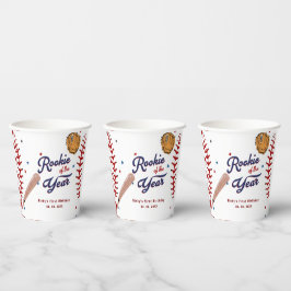 Vasos De Papel Novato del Año en el Béisbol