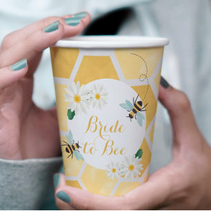 Vasos De Papel Novia para ser Novia Duche