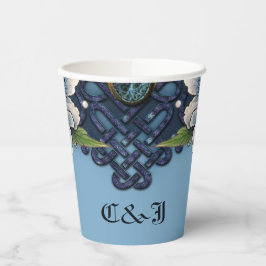 Vasos De Papel Nudo celta