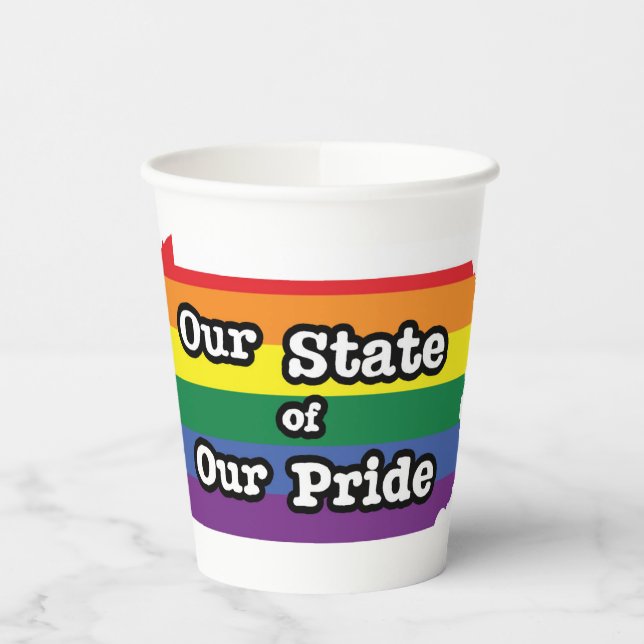Vasos De Papel Nuestro estado de orgullo | Pennsylvania (Izquierda)