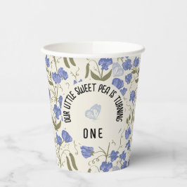 Vasos De Papel Nuestro pequeño dulce amor se vuelve uno