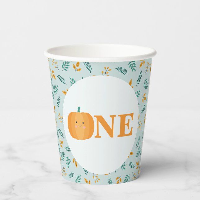 Vasos De Papel Nuestro pequeño Fiesta de cumpleaños (Reverso )