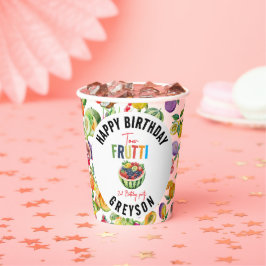 Vasos De Papel Nuestro pequeño Fiesta de cumpleaños número 2