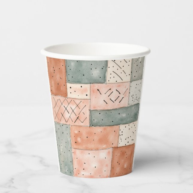 Vasos De Papel Nuevo capítulo inicia Baby Shower de storybook (Anverso)