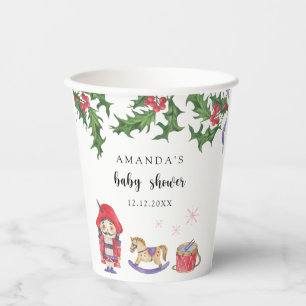 Vasos De Papel Nutcracker Baby Shower