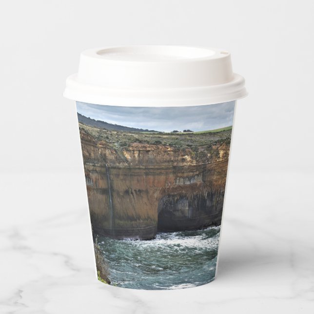 Vasos De Papel Ocean Carved Wonders (Anverso)