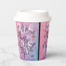 Ode to Love Paper Cup diseñado por Adiela Akoo