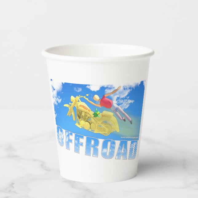 Vasos De Papel Offroad - 02 (Anverso)