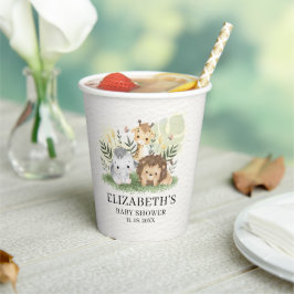 Vasos De Papel Oh Baby Jungle Animals Baby Shower