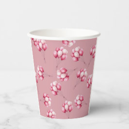 Vasos De Papel Oh Baby Pink Balloons