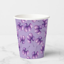 Vasos De Papel Oh Baby Purple