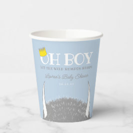Vasos De Papel ¡Oh Chico | Que Empiece el Salvaje Jaleo Fiesta de