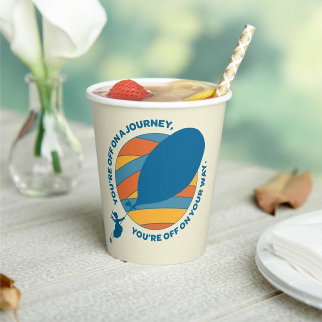 Vasos De Papel ¡Oh, los lugares a los que vas! "Estás en camino" (in situ)