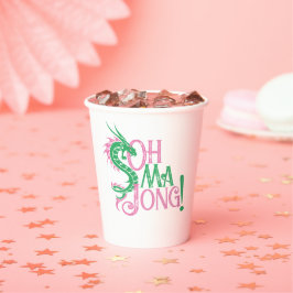 Vasos De Papel ¡Oh Mah Jong! | Mah-Jongg