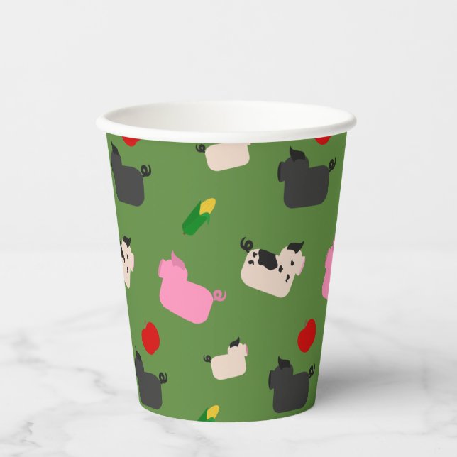 Vasos De Papel Oink Oink (Anverso)