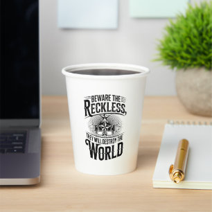 Vasos De Papel Oleada Autoritaria