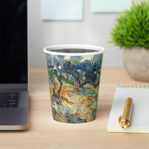 Vasos De Papel Olivos de Vincent Van Gogh