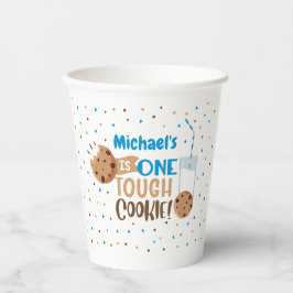 Vasos De Papel One Tough cookie birthday Paper cup