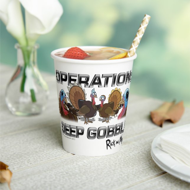 Vasos De Papel Operación: Deep Gobble (in situ)