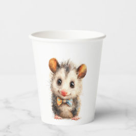 Vasos De Papel Opossum Birthday • Animal Party Cup