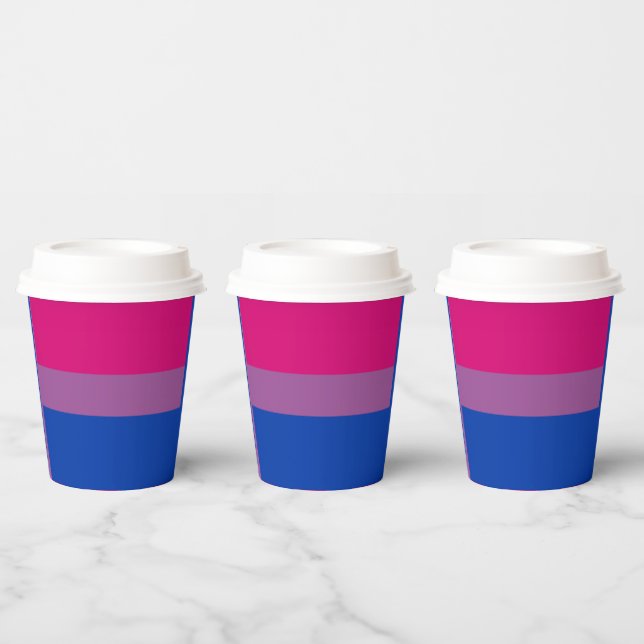 Vasos De Papel ¡Orgullo bisexual! (Multi)