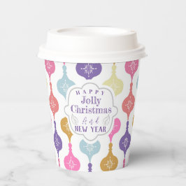 Vasos De Papel Ornamento navideño moderno