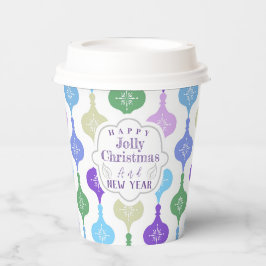 Vasos De Papel Ornamento navideño moderno