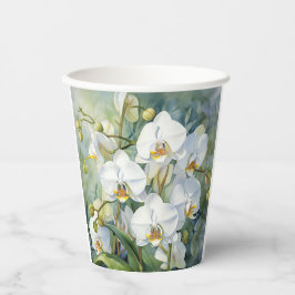 Vasos De Papel Orquídeas