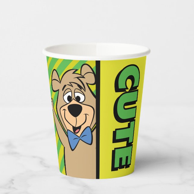 Vasos De Papel Oso De Boo-Boo-Cute (Izquierda)