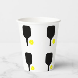 Vasos De Papel Palas y bolas de pelota