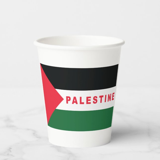 Vasos De Papel Palestina (Anverso)