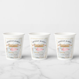Vasos De Papel Panadería Pastelería Chef Bakers Herramientas