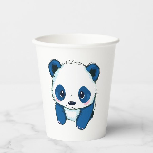 Vasos De Papel Panda (Anverso)