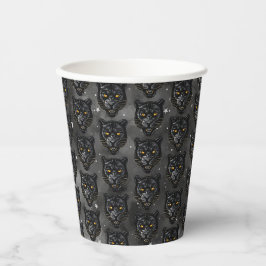 Vasos de Papel Pantera Negra
