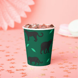 Vasos De Papel Panteras Negras