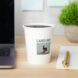 Vasos De Papel Papá tiene esta copa de papel