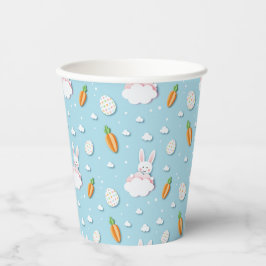 Vasos De Papel Papel de corte para el patrón de hueso y zanahoria