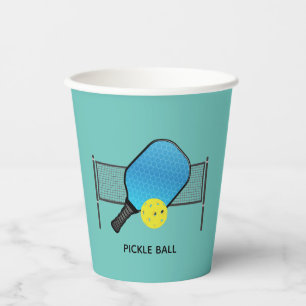 Vasos De Papel Papel de diseño de bolas de bolas de pelota de pel