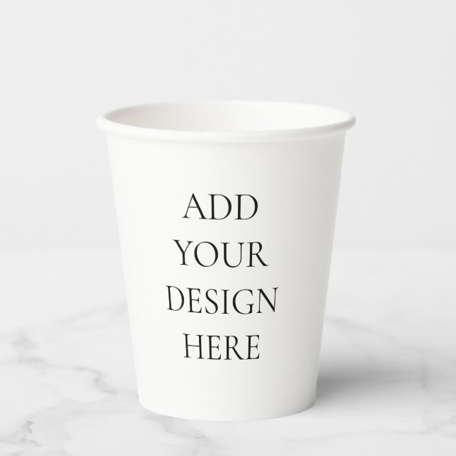 Vasos De Papel Paper Cup (Anverso)