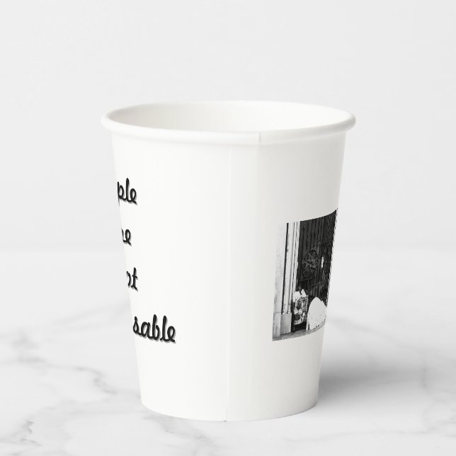 Vasos De Papel Paper Cup Celebrating Recovery and Resilience (Derecha)