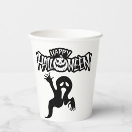 Vasos De Papel Paper cup Happy Halloween