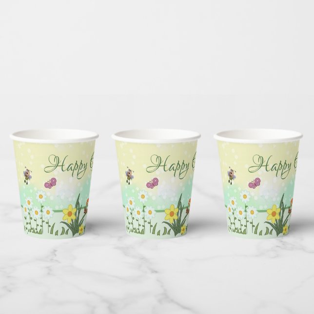 Vasos De Papel Papierfrühling Ostern  (Multi)