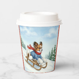 Vasos De Papel Papillon Sledding, Paper Cups