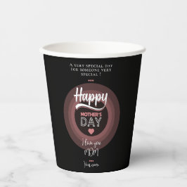 Vasos De Papel Para alguien muy especial