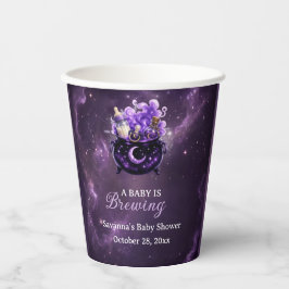 Vasos de Papel para Baby Shower de Halloween 'Un B