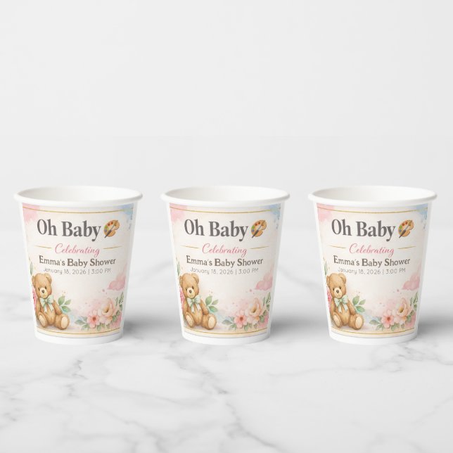 Vasos de papel para bebidas frías con forro de PLA (Multi)