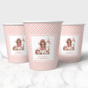 Vasos de papel para cumpleaños 6 Magia Caprichosa