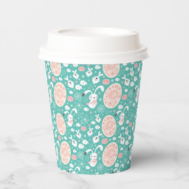 Vasos de papel para desfile de Pascua (Anverso)