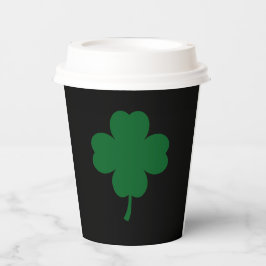 Vasos de papel para el día de San Patricio