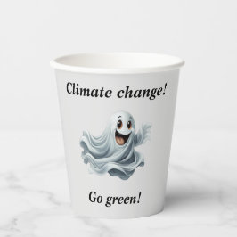 Vasos de papel para fiesta de Halloween